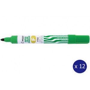 GREEN FINE MARKERS |12|