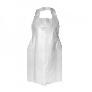 APRON, PACKET OF 100, WHITE