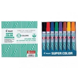INDUSTRAL MARKERS CHISEL ASST COLOURS 